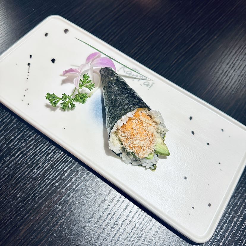 14.Hand rolls — 126.Spicy Salmon Handroll